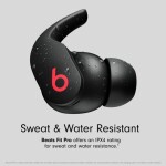 Beats Fit Pro - Noise Cancelling Wireless Earbuds - Apple & Android Compatible - Beats Black