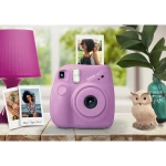 Fujifilm INSTAX Mini 7+ Bundle (10-Pack Film, Album, Camera Case, Stickers), Light Pink, Brand New Condition